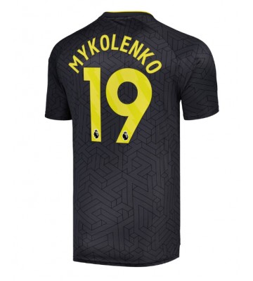 Everton Vitaliy Mykolenko #19 Bortatröja 2024-25 Kortärmad